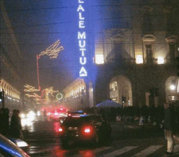 Torino, Luci d'artista. Immagine dell'autore